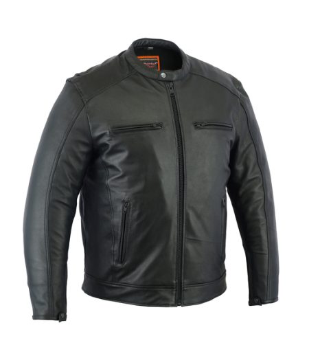 Men's Cruiser Leather Motorcycle Jacket